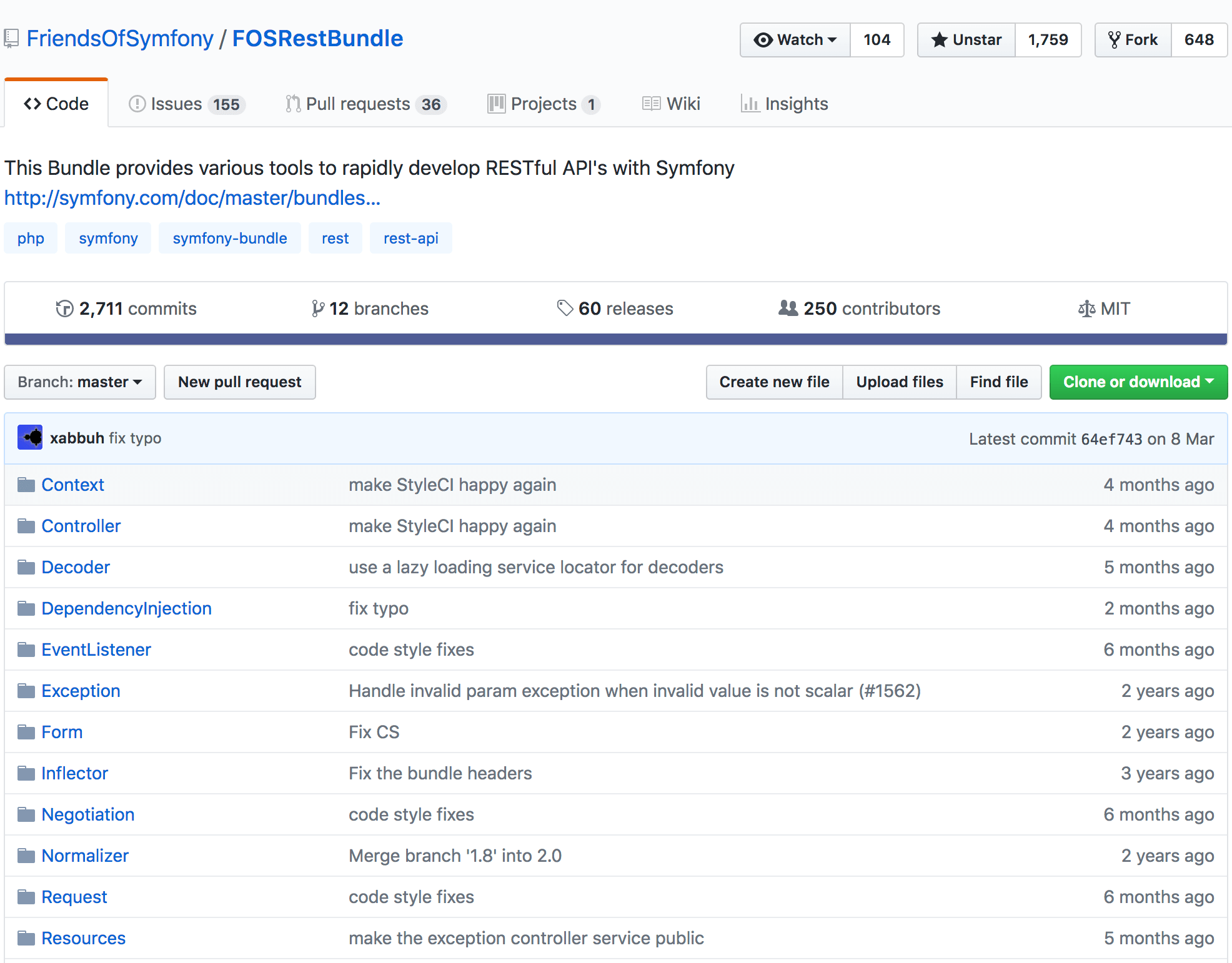 Gérer le CamelCase avec FOSRestBundle Image